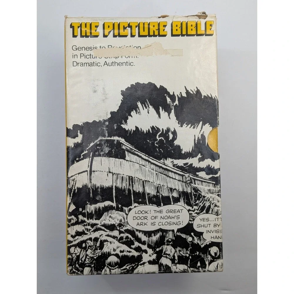PRISTINE LOT 6🚨The Picture Bible Box Set Graphic Novel Comic David Cook 1973
